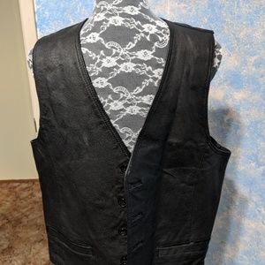 Wilson leather vest